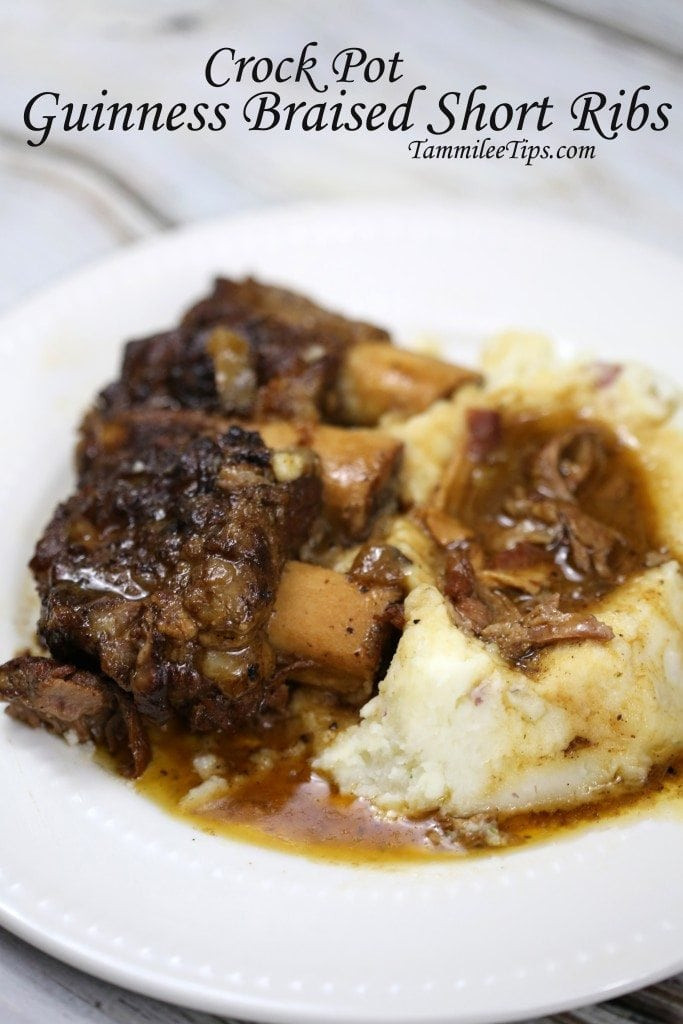 Beef Short Ribs In Crock Pot
 Crock Pot Guinness Braised Short Ribs Recipe