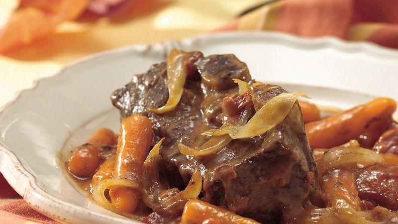 Beef Short Ribs Recipe
 Oven Braised Beef Short Ribs recipe from Betty Crocker