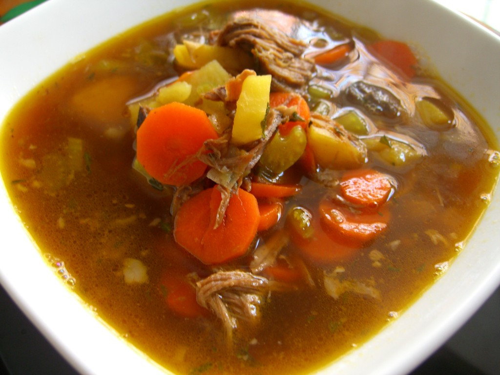 Beef Soup Recipe
 Beef Brisket Ve able Soup Recipe