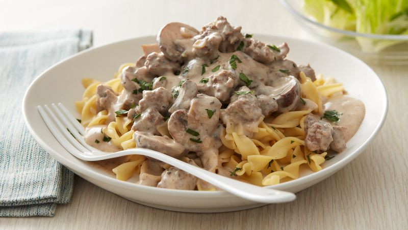 Beef Stroganoff Recipes
 Ground Beef Stroganoff Recipe BettyCrocker