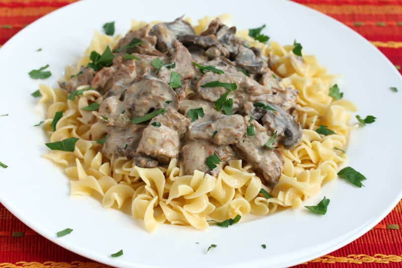 Beef Stroganoff Recipes
 Slow Cooker Beef Stroganoff The Daring Gourmet