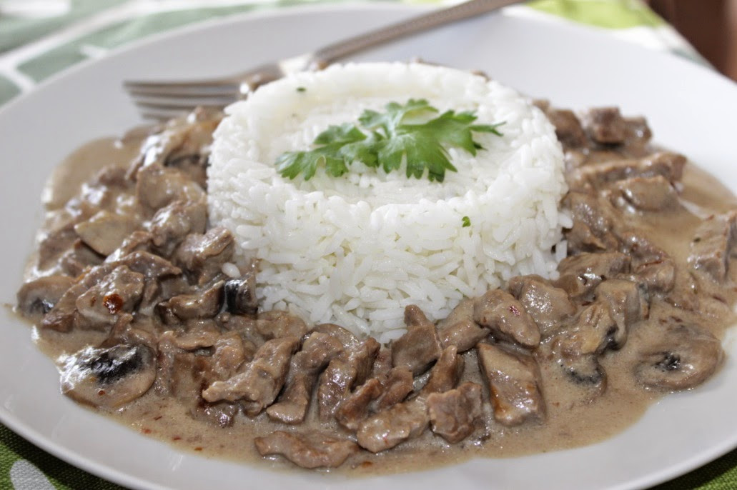 Beef Stroganoff With Cream Cheese
 beef stroganoff with sour cream and cream cheese