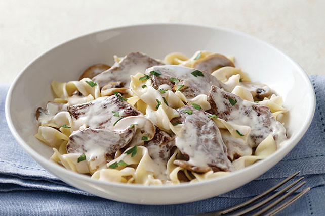 Beef Stroganoff With Cream Cheese
 Ultimate Creamy Beef Stroganoff Recipe Kraft Recipes