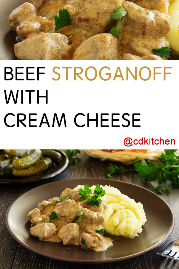 Beef Stroganoff With Cream Cheese
 Crock Pot Beef Stroganoff With Cream Cheese Recipe from