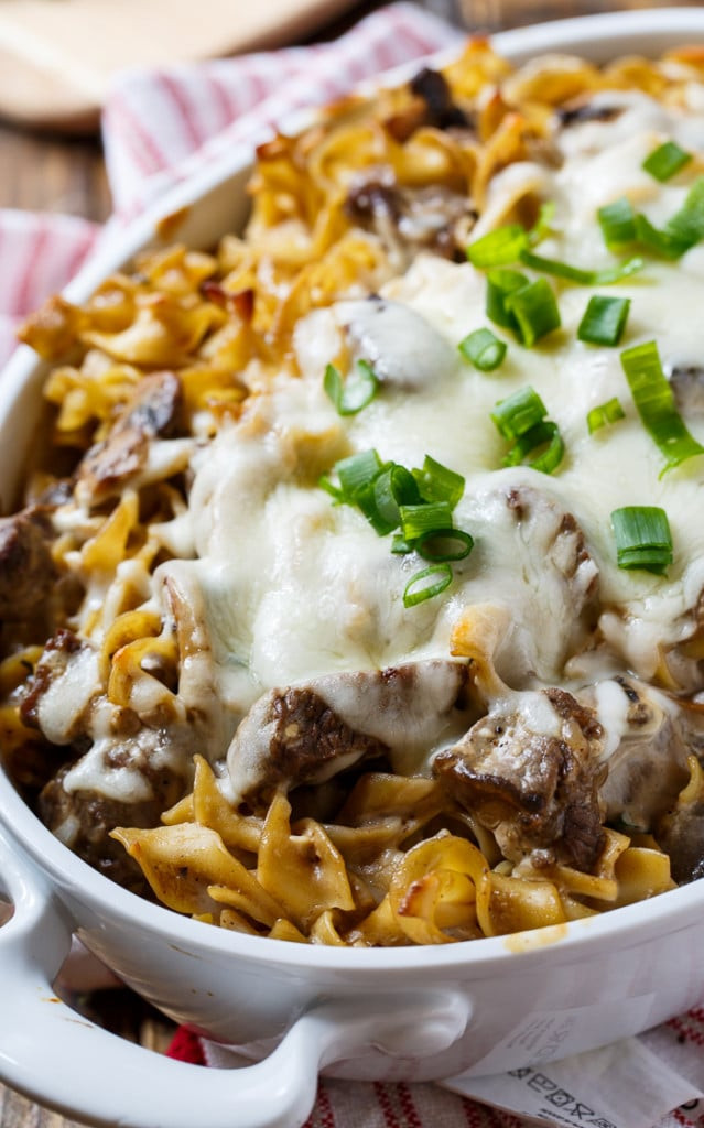 Beef Stroganoff With Cream Cheese
 Beef Stroganoff Casserole Spicy Southern Kitchen