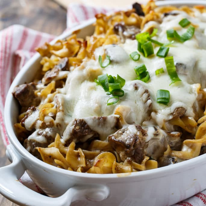 Beef Stroganoff With Cream Cheese
 Beef Stroganoff Casserole Spicy Southern Kitchen