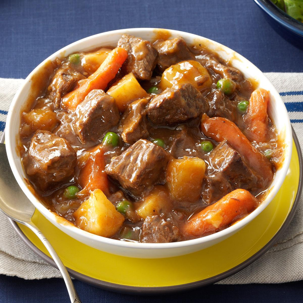 Beef Vegetable Stew
 Slow Cooker Beef Ve able Stew Recipe