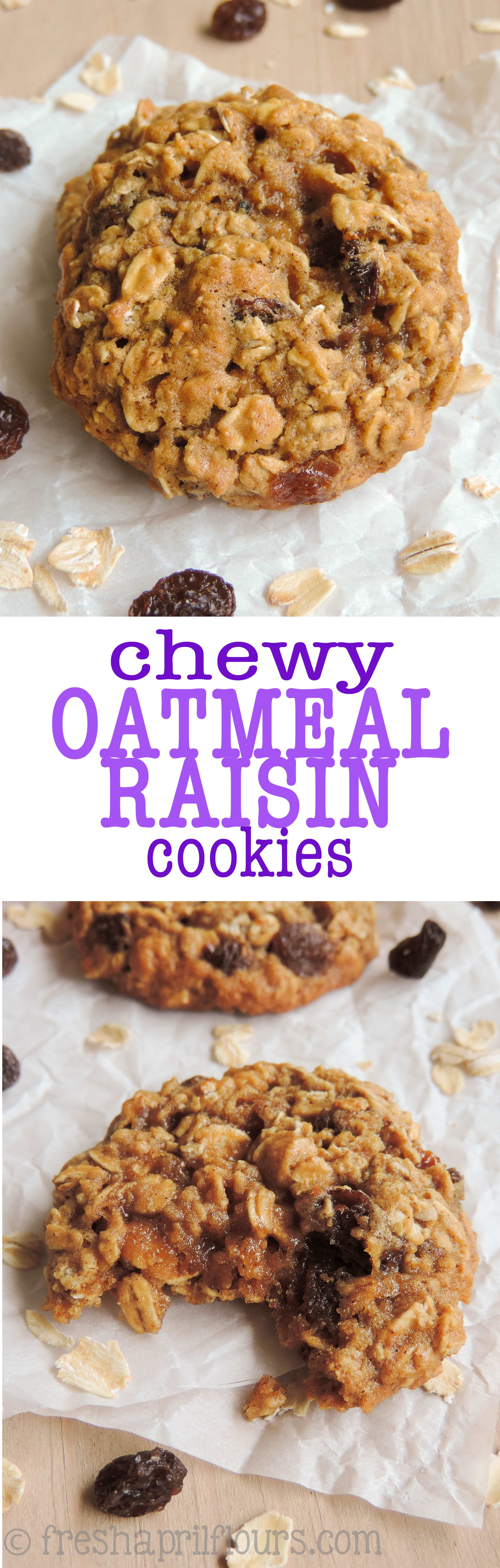 Best Chewy Oatmeal Cookies
 chewy oatmeal raisin cookies with molasses