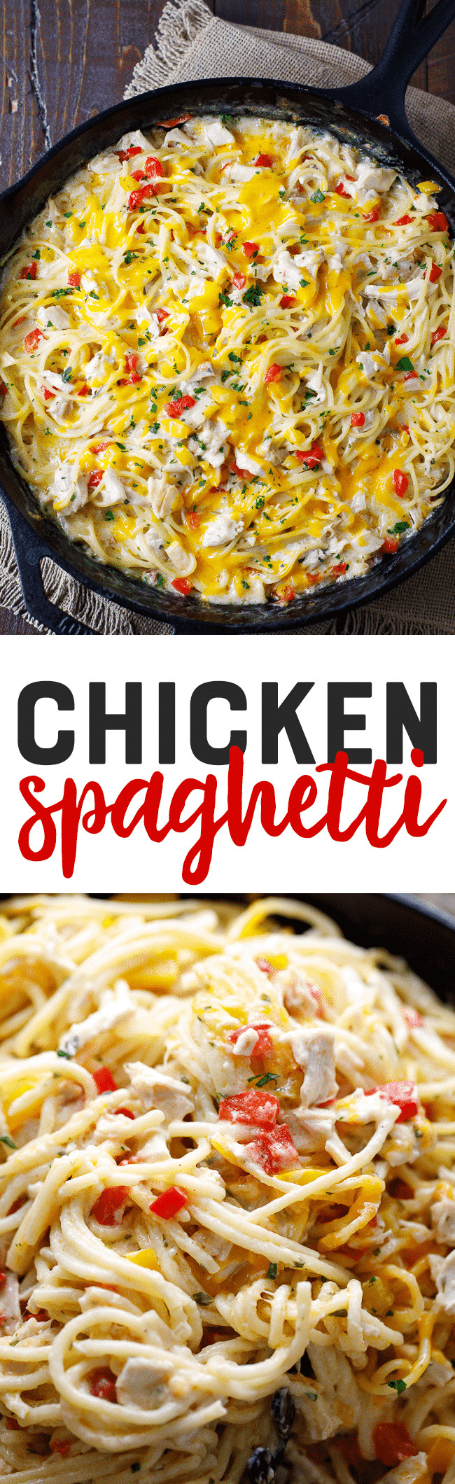Best Chicken Spaghetti Recipe
 Chicken Spaghetti BEST Chicken Spaghetti Casserole Recipe