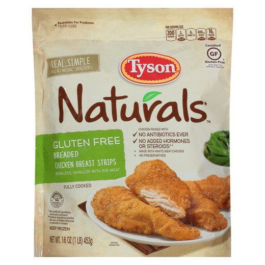 Best Frozen Chicken Tenders
 Tyson Gluten Free Breaded Chicken Strips 14 oz Tar