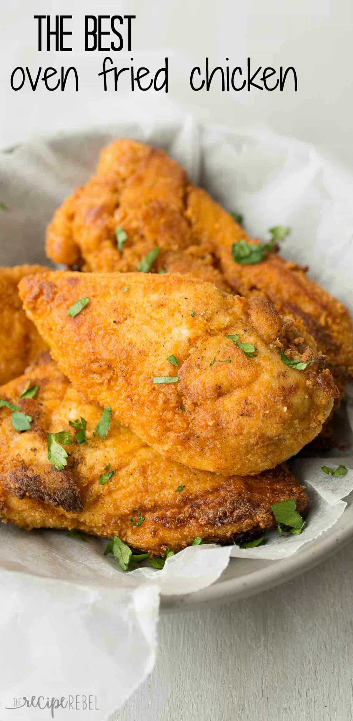 Best Oven Fried Chicken
 Best Ever Chicken Recipes from Top Food Bloggers Yellow