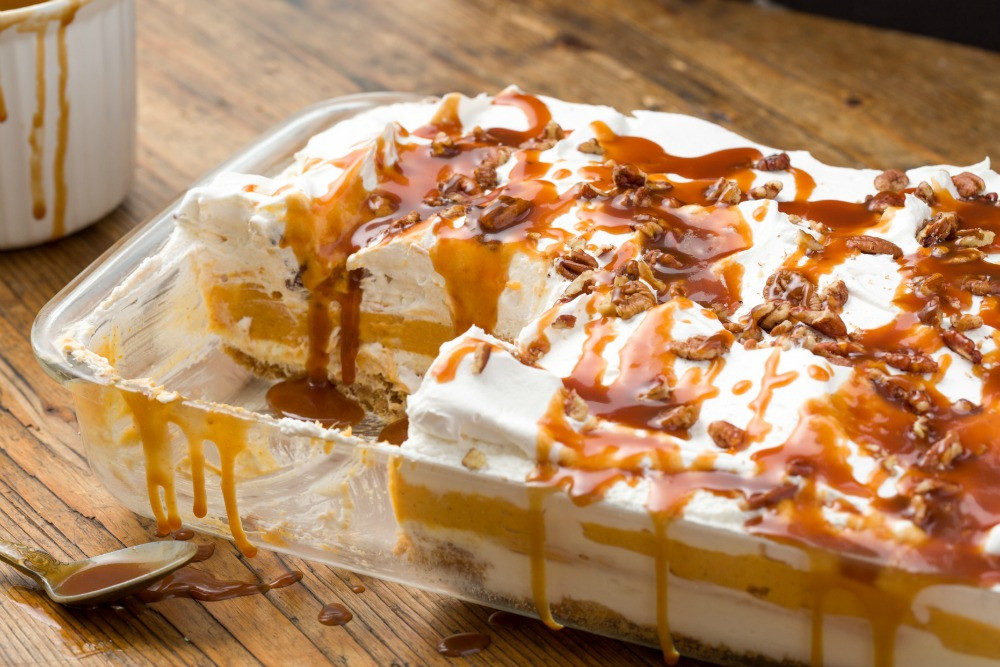 Best Pumpkin Desserts
 Pumpkin Cheesecake Lasagna Is The New Thanksgiving Classic