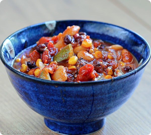 Best Vegetarian Chili
 Ve arian Chili Very Quick and Easy