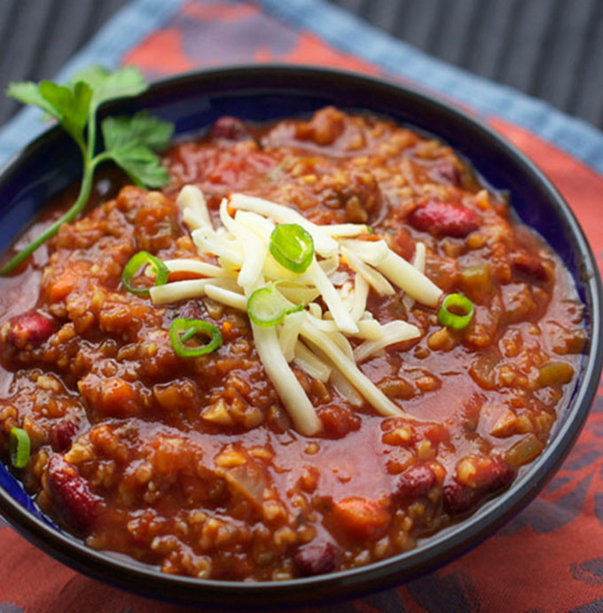 Best Vegetarian Chili
 MY FAVORITE VEGETARIAN CHILI PANNING THE GLOBE