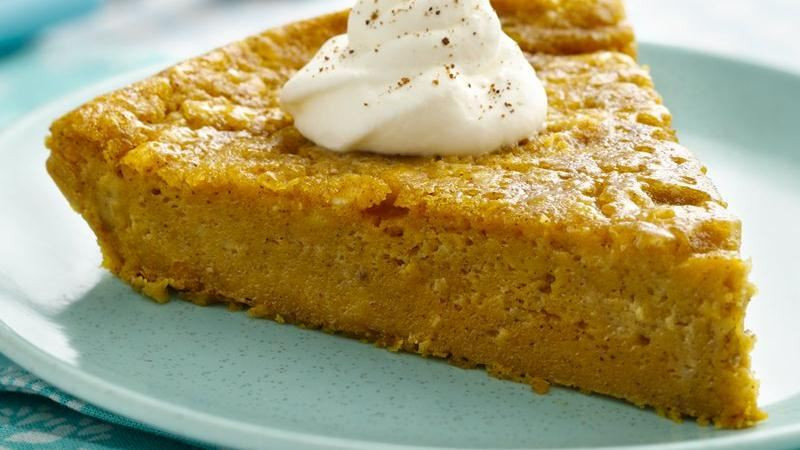 Betty Crocker Pumpkin Pie
 Gluten Free Impossibly Easy Pumpkin Pie recipe from Betty