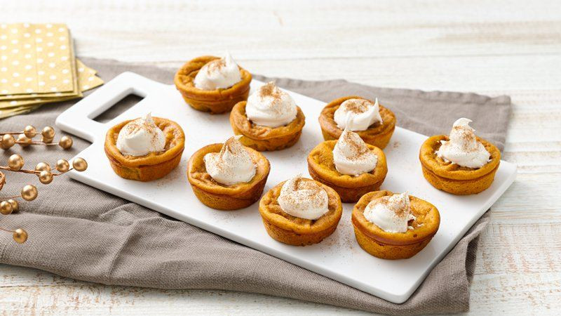 Betty Crocker Pumpkin Pie
 Impossibly Easy Mini Pumpkin Pies recipe from Betty Crocker