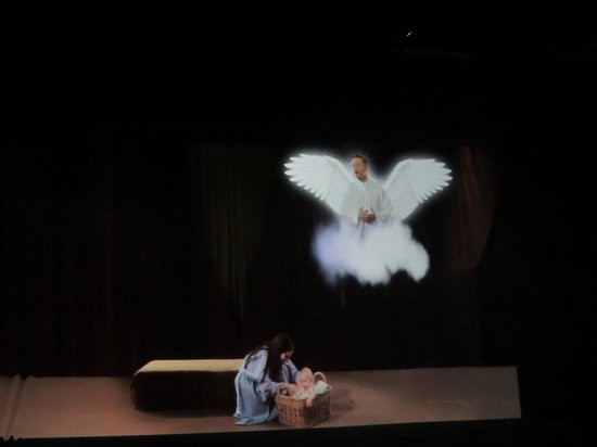 Biblical Times Dinner Theater
 Angel was a Hologram Picture of Biblical Times Dinner