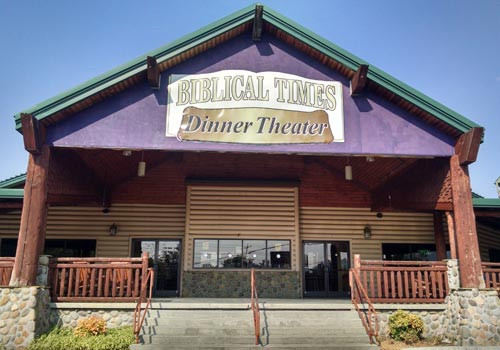 Biblical Times Dinner Theater
 The Ole Timey Gospel Breakfast Show Pigeon Forge TN