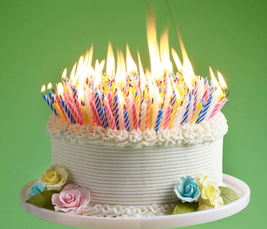 Birthday Cake Candles
 Birthday Cake With Candles and