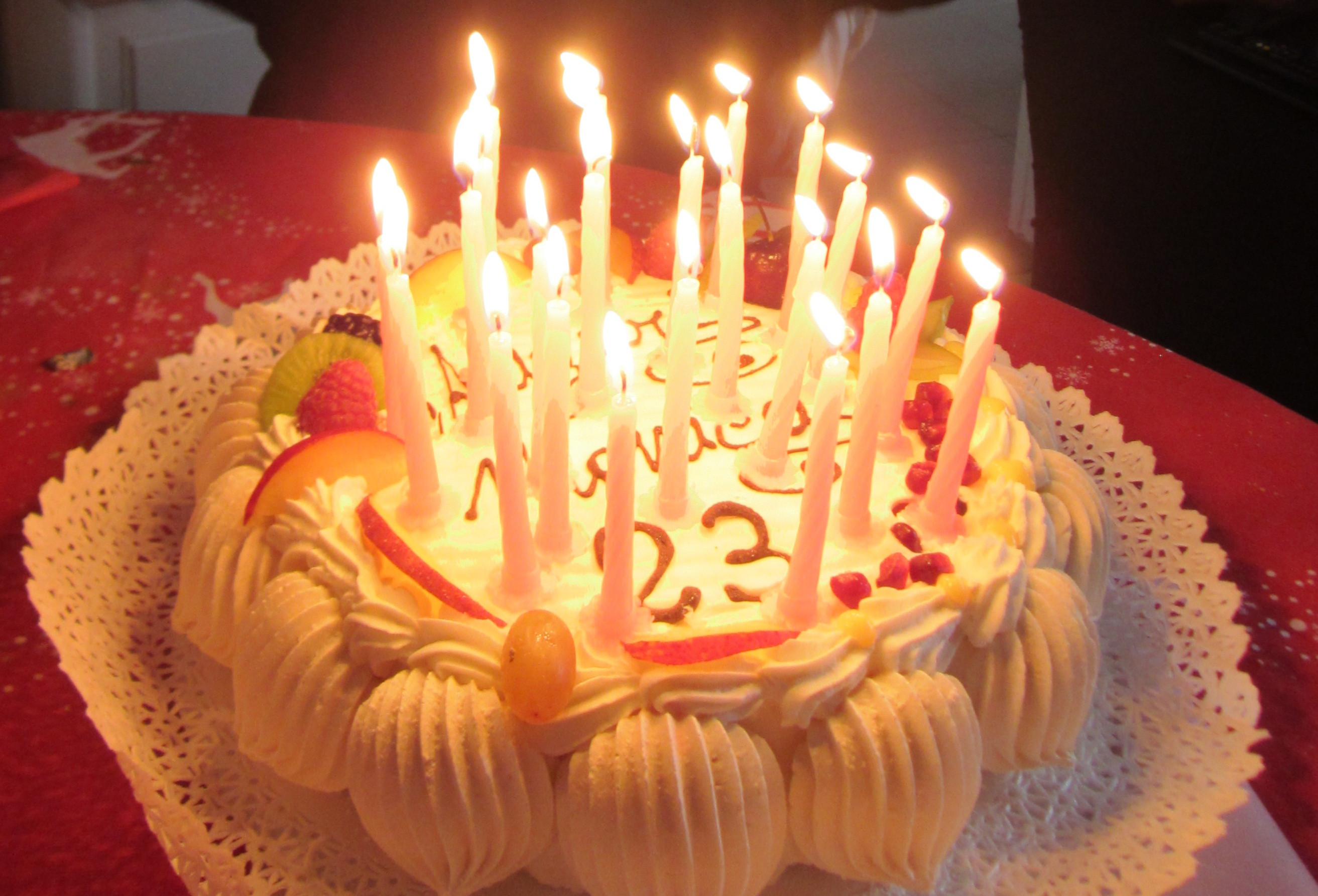 Birthday Cake Candles
 Birthday Cake With Candles and