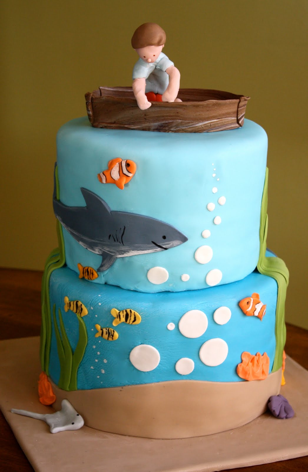 Birthday Cake For Boys
 Food Recipes Under the Sea Birthday Cake