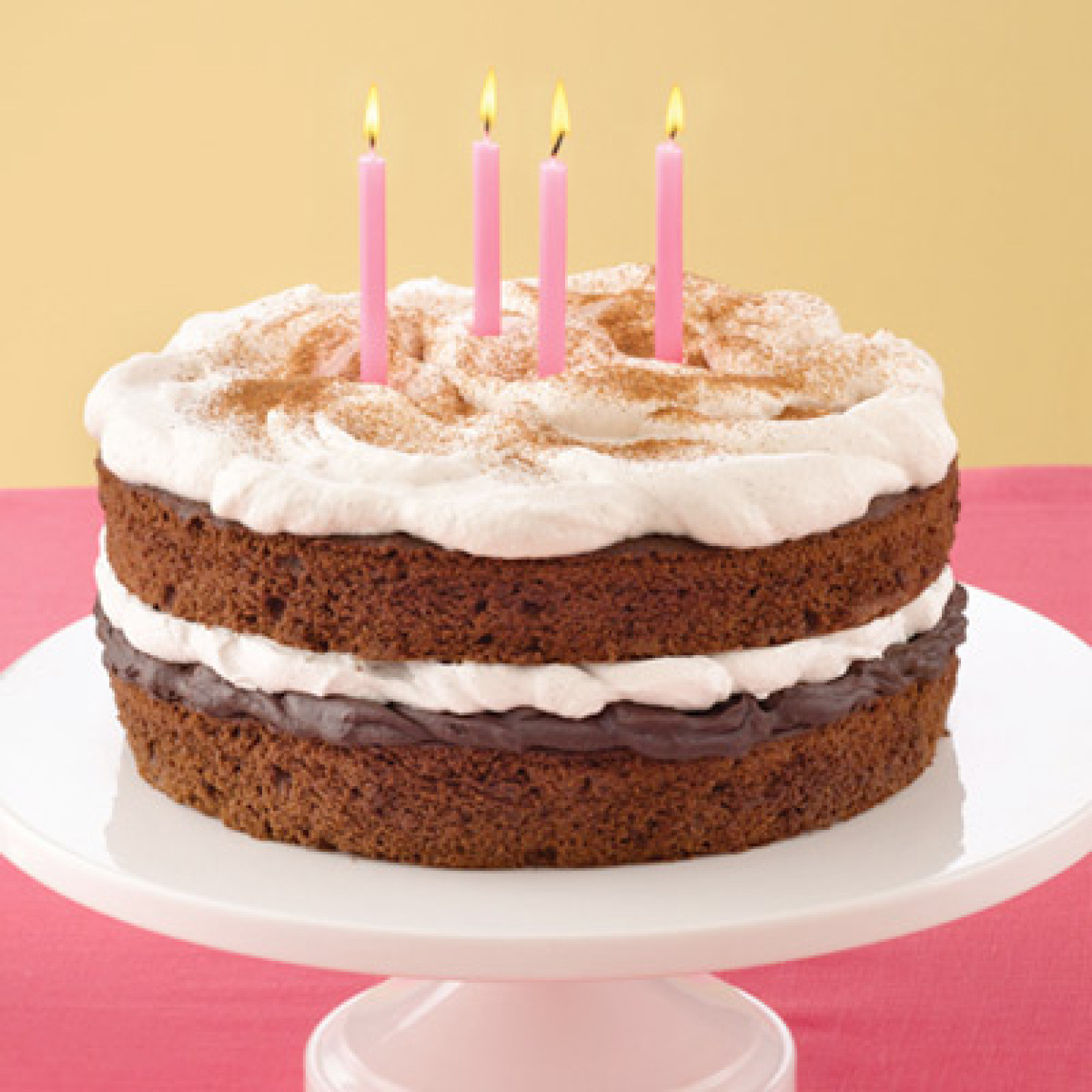 Birthday Cake Recipe
 Cinnamon Fudge Birthday Cake Recipe