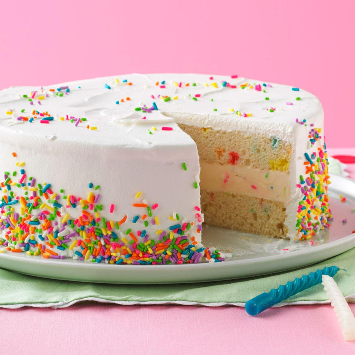 Birthday Cake Recipe
 Ice Cream Birthday Cake Recipe