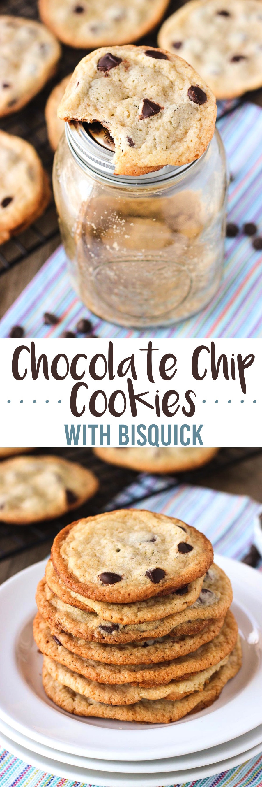 Bisquick Chocolate Chip Cookies
 Thin and Chewy Chocolate Chip Cookies with Bisquick