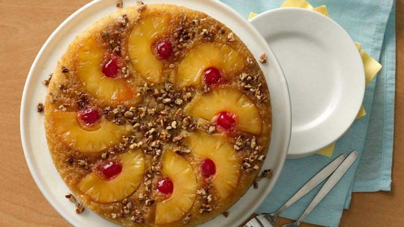 Bisquick Pineapple Upside Down Cake
 Quick Pineapple Upside Down Cake recipe from Betty Crocker