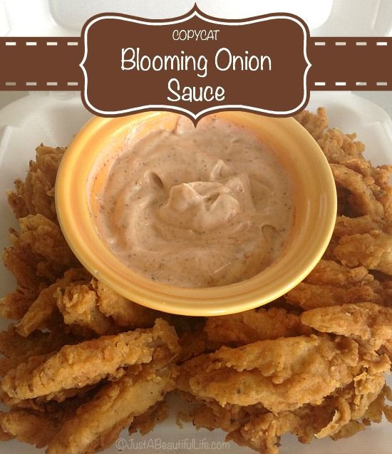 Bloomin Onion Sauce
 25 bästa Bloomin onion sauce idéerna på Pinterest