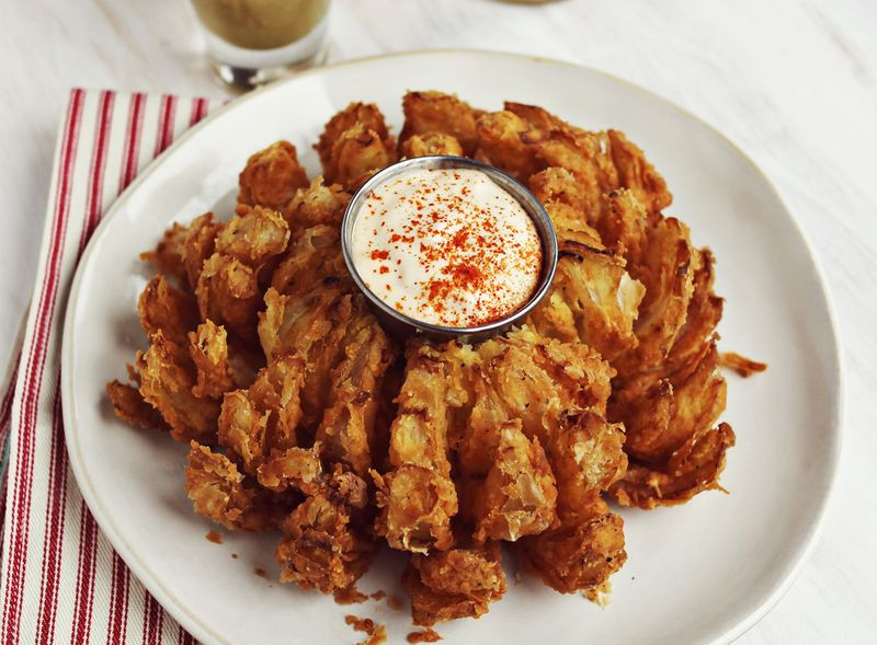 Bloomin Onion Sauce
 How to Make a Bloomin’ ion – A Beautiful Mess