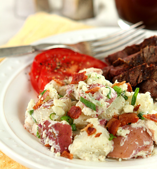 Blue Cheese Potato Salad
 Bacon and Blue Cheese Potato Salad Creative Culinary