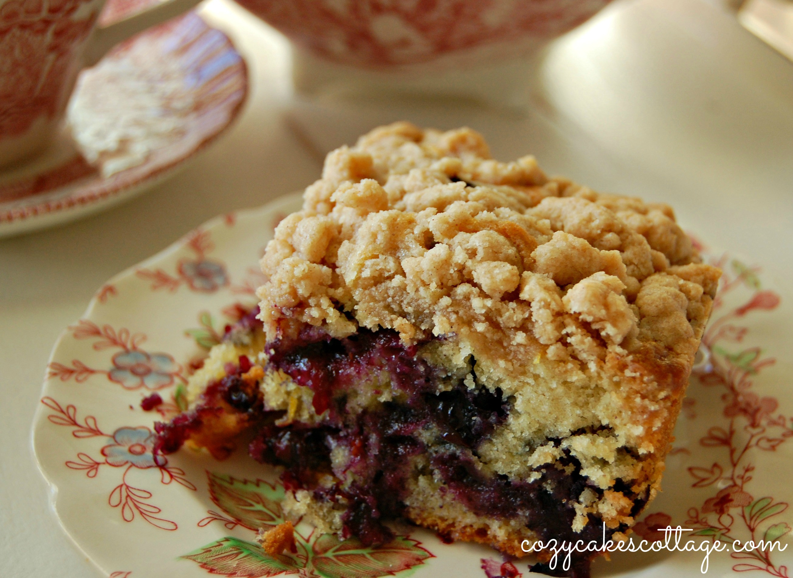 Blueberry Crumb Cake
 Blueberry Burst Crumb Cake