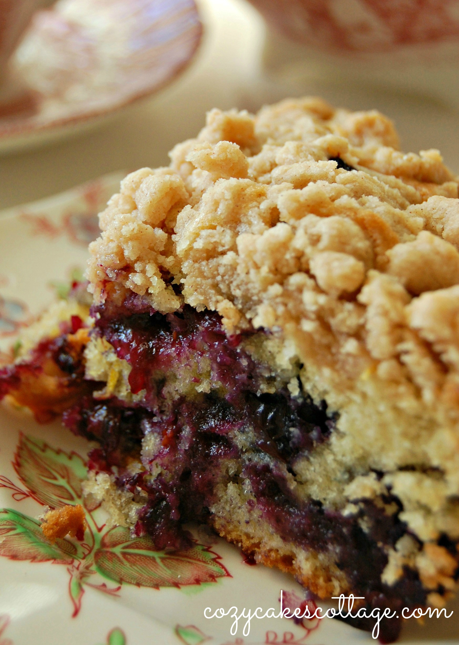 Blueberry Crumb Cake
 Blueberry Burst Crumb Cake