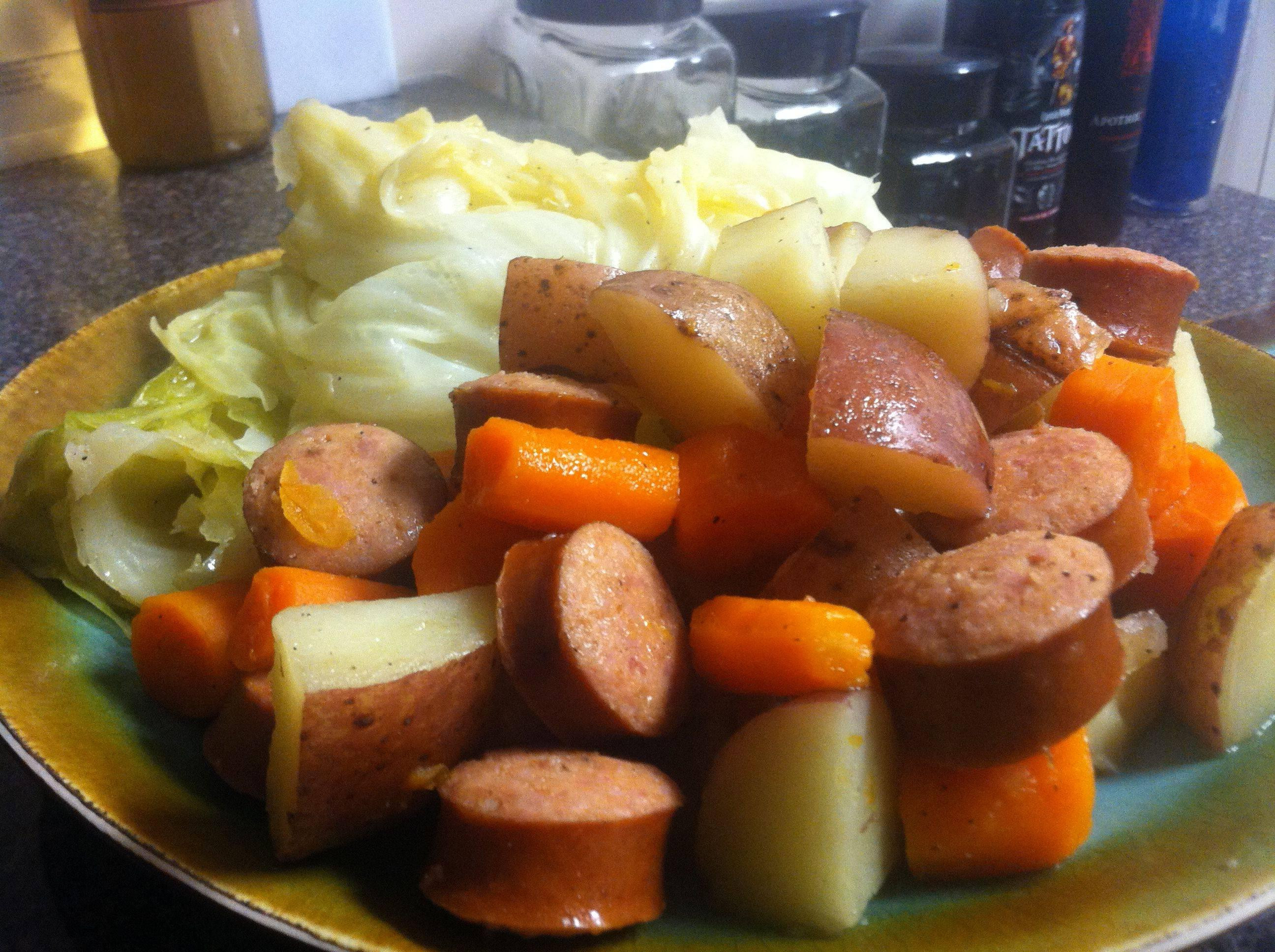 Boiled Dinner Recipe
 boiled dinner recipe with kielbasa