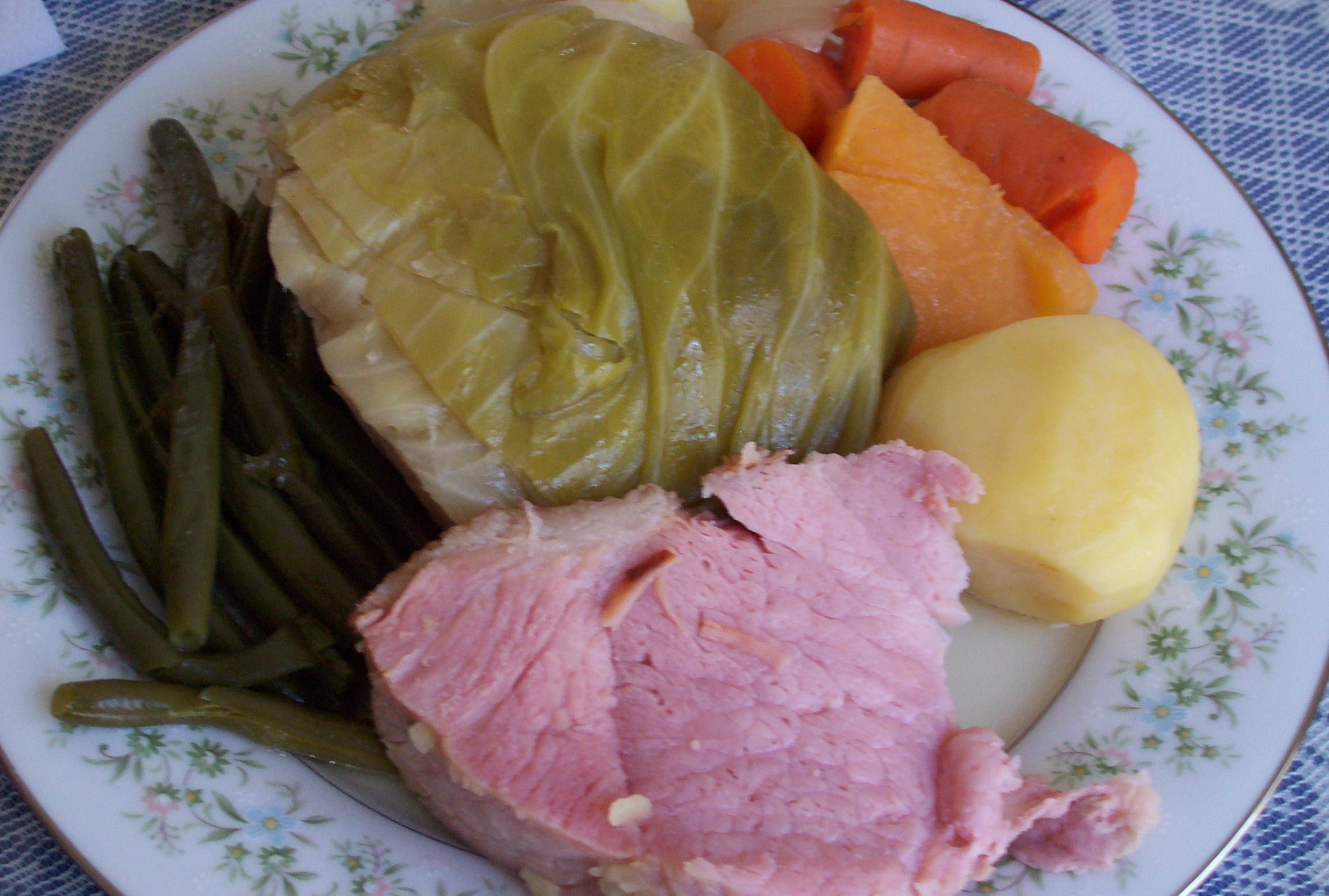 Boiled Dinner Recipe
 boiled ham dinner recipe