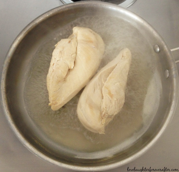 Boiling Chicken Breasts
 Organic Chicken with Quinoa Salad Recipe Love Laughter