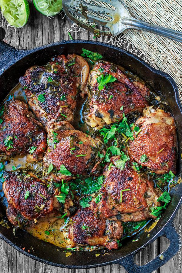 Bone In Chicken Thighs
 Cilantro Lime Chicken Thighs Recipe