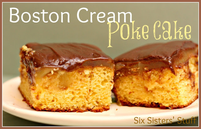 Boston Cream Pie Poke Cake
 15 Droolworthy Poke Cake Recipes
