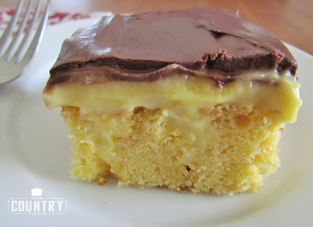 Boston Cream Pie Poke Cake
 Boston Cream Poke Cake The Country Cook