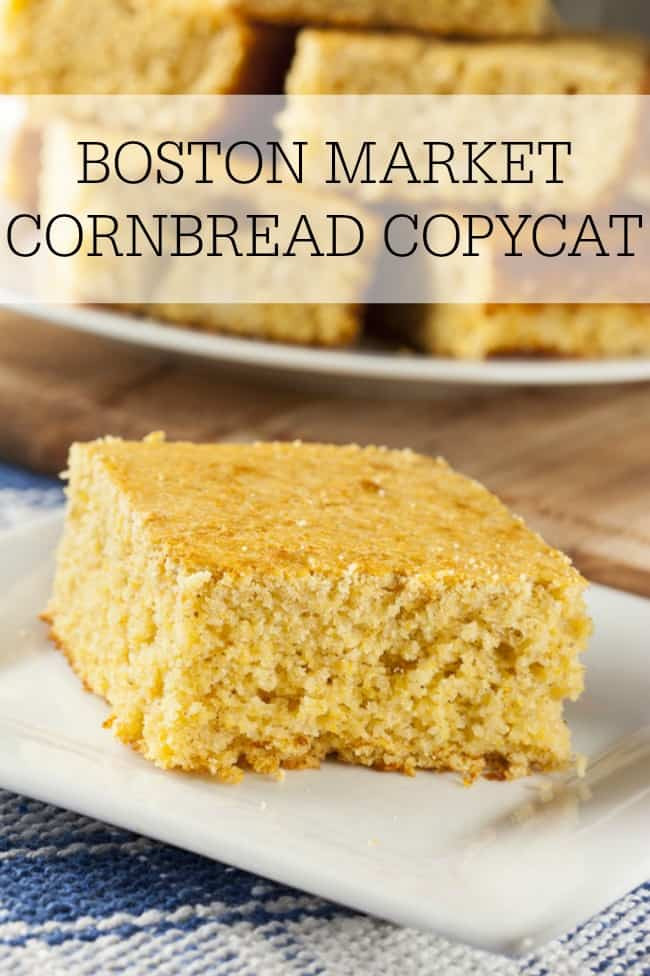 Boston Market Cornbread Recipe
 Boston Market Cornbread Copycat