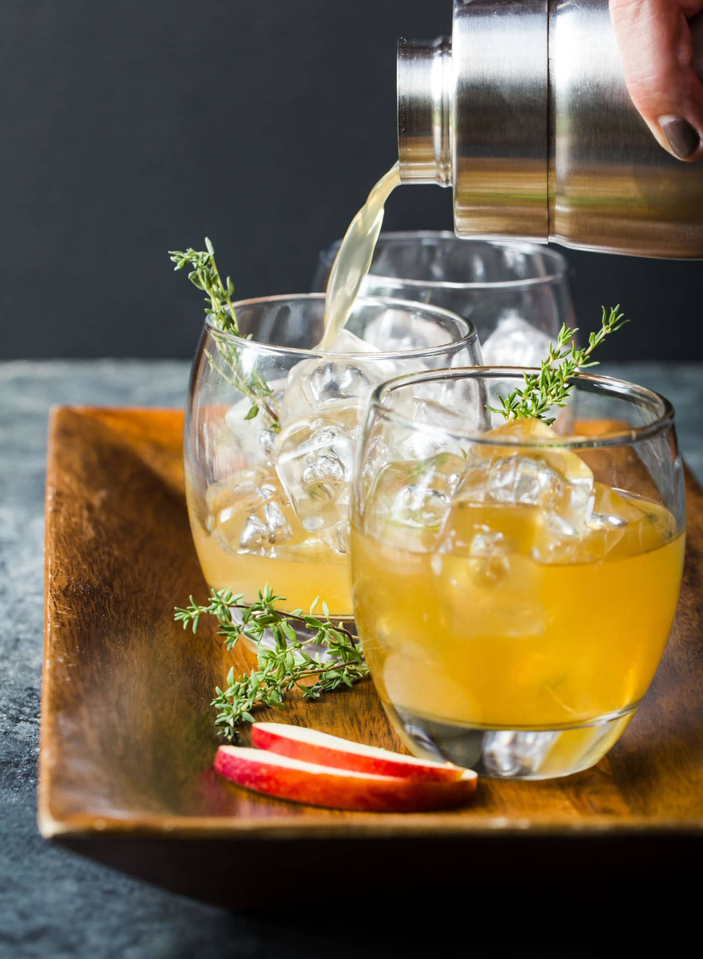 Bourbon Mixed Drinks
 Bourbon Apple Cider Cocktails