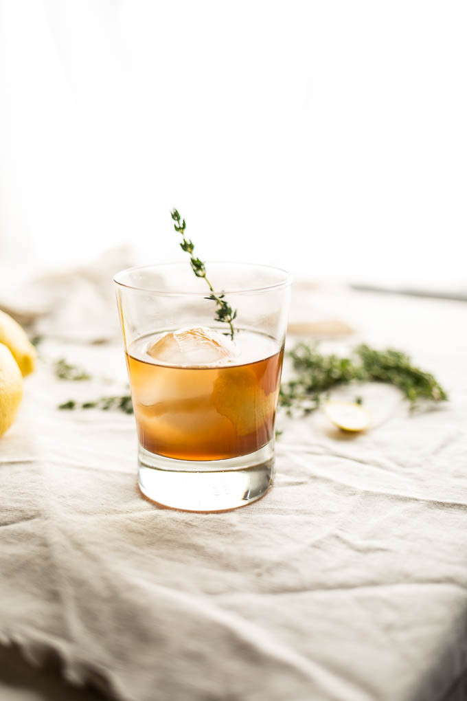 Bourbon Mixed Drinks
 Bourbon Thyme Cocktail – Salted Plains