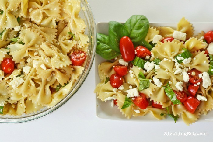 Bowtie Pasta Salad
 A Bowtie Pasta Salad Recipe You ll Love ⋆ Sizzling Eats