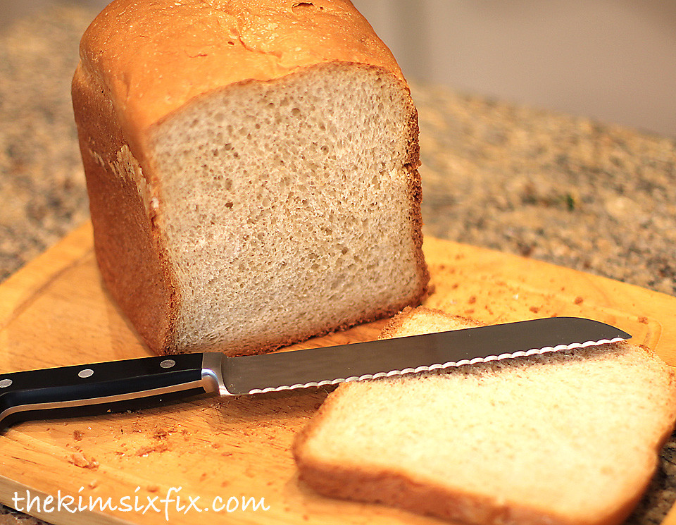 Bread Machine Bread Recipe
 There is nothing like warm bread straight out of the