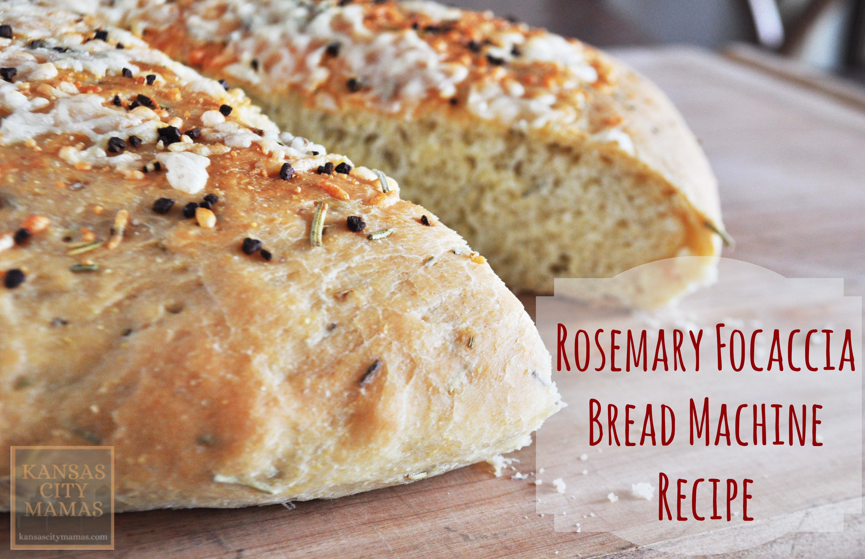 Bread Machine Bread Recipe
 Rosemary Focaccia Bread Machine Recipe