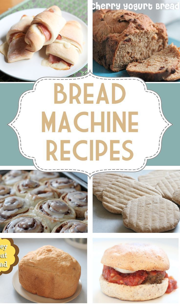 Bread Machine Recipes
 1000 images about Recipes Breadmachine on Pinterest