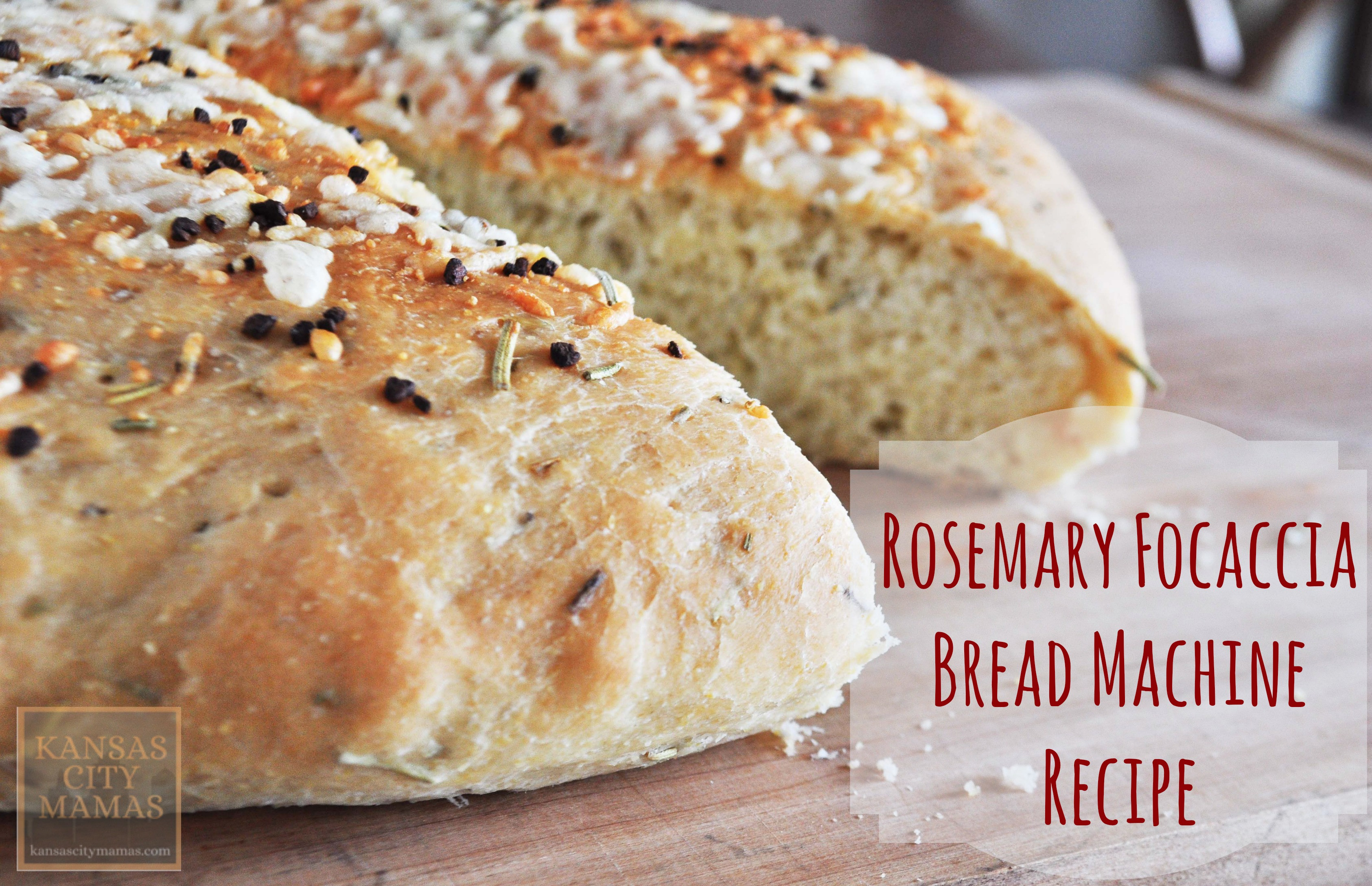 Bread Machine Recipes
 Rosemary Focaccia Bread Machine Recipe