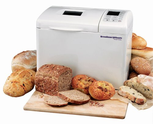 Breadman Bread Machine Recipes
 Russell Hobbs Breadman Ultimate Breadmaker Reviews