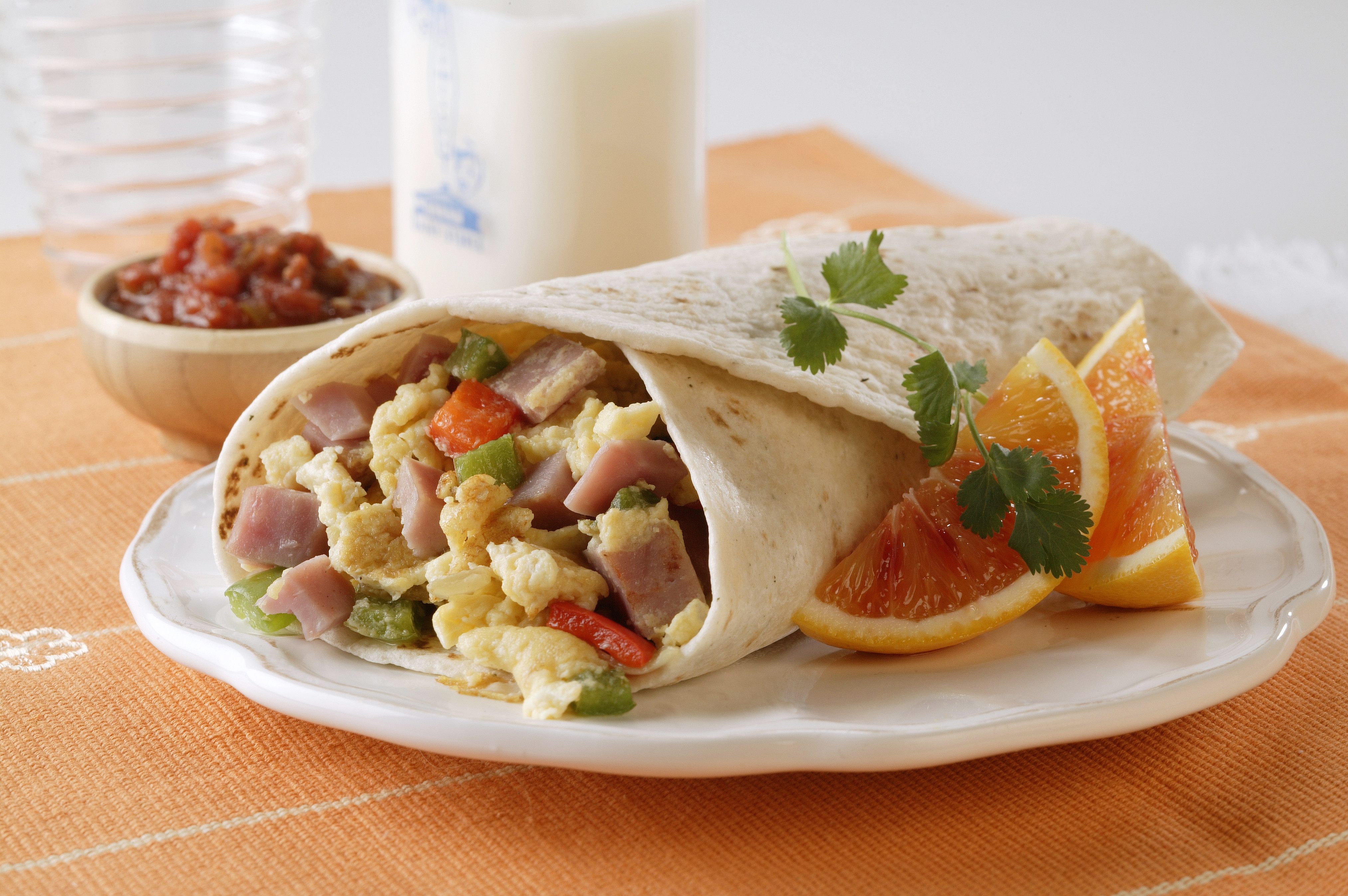 Breakfast Burritos Recipes
 Ham and Egg Breakfast Burritos Pork Recipes Pork Be